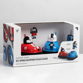 Sharper Image RC Speed Bumper Red and Blue Rag Battery Operated